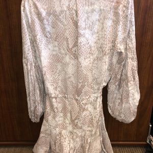 Snake skin dress